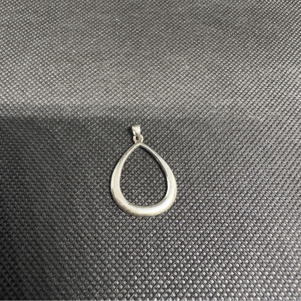 Sterling Silver 925 Water Drop necklace Pendant 2032